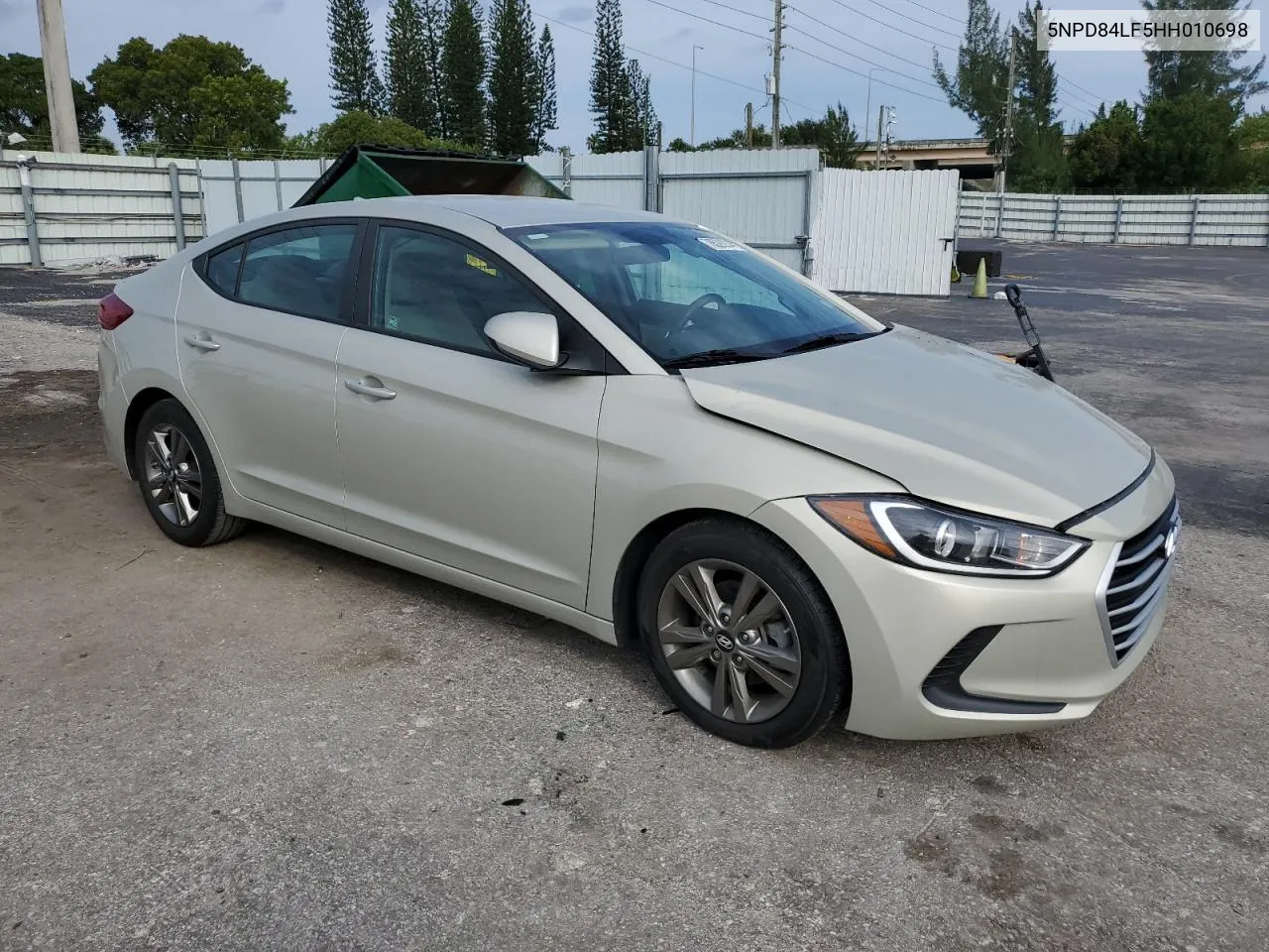 2017 Hyundai Elantra Se VIN: 5NPD84LF5HH010698 Lot: 76529234