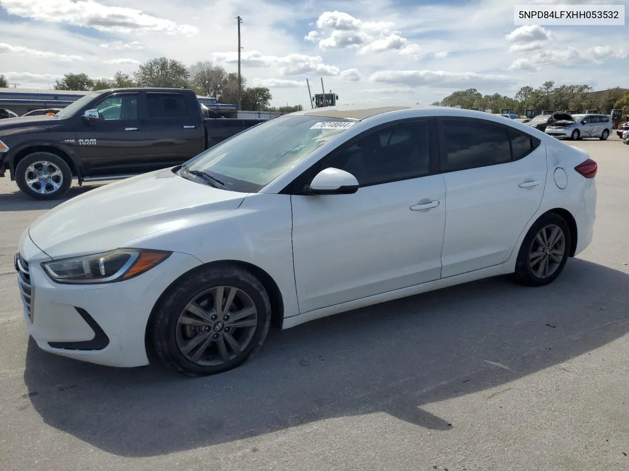 2017 Hyundai Elantra Se VIN: 5NPD84LFXHH053532 Lot: 76748044