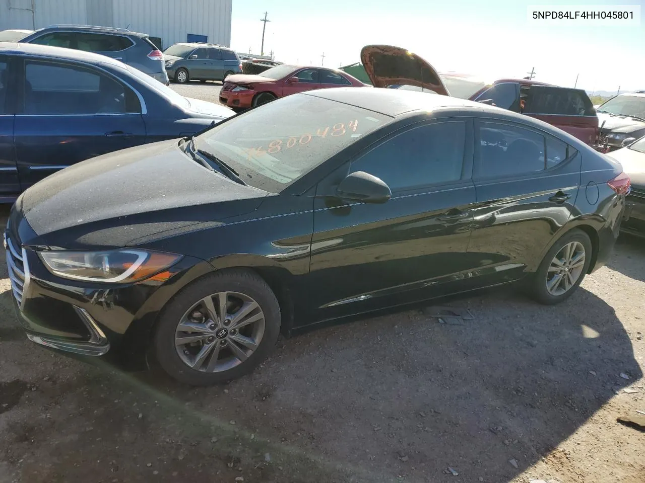 2017 Hyundai Elantra Se VIN: 5NPD84LF4HH045801 Lot: 76800484