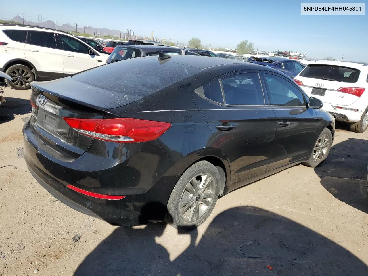 2017 Hyundai Elantra Se VIN: 5NPD84LF4HH045801 Lot: 76800484