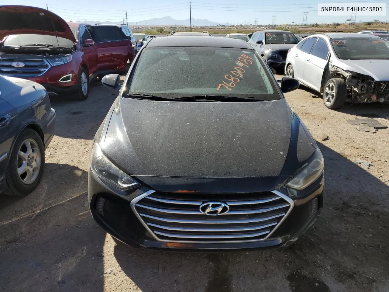 5NPD84LF4HH045801 2017 Hyundai Elantra Se