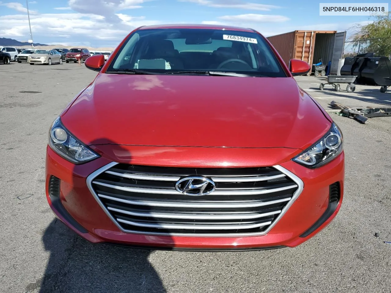 5NPD84LF6HH046318 2017 Hyundai Elantra Se