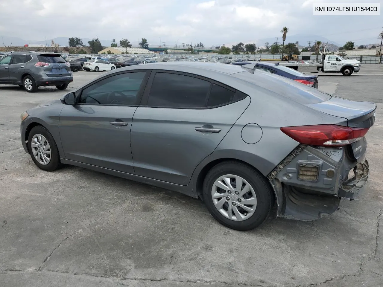 2017 Hyundai Elantra Se VIN: KMHD74LF5HU154403 Lot: 76927474