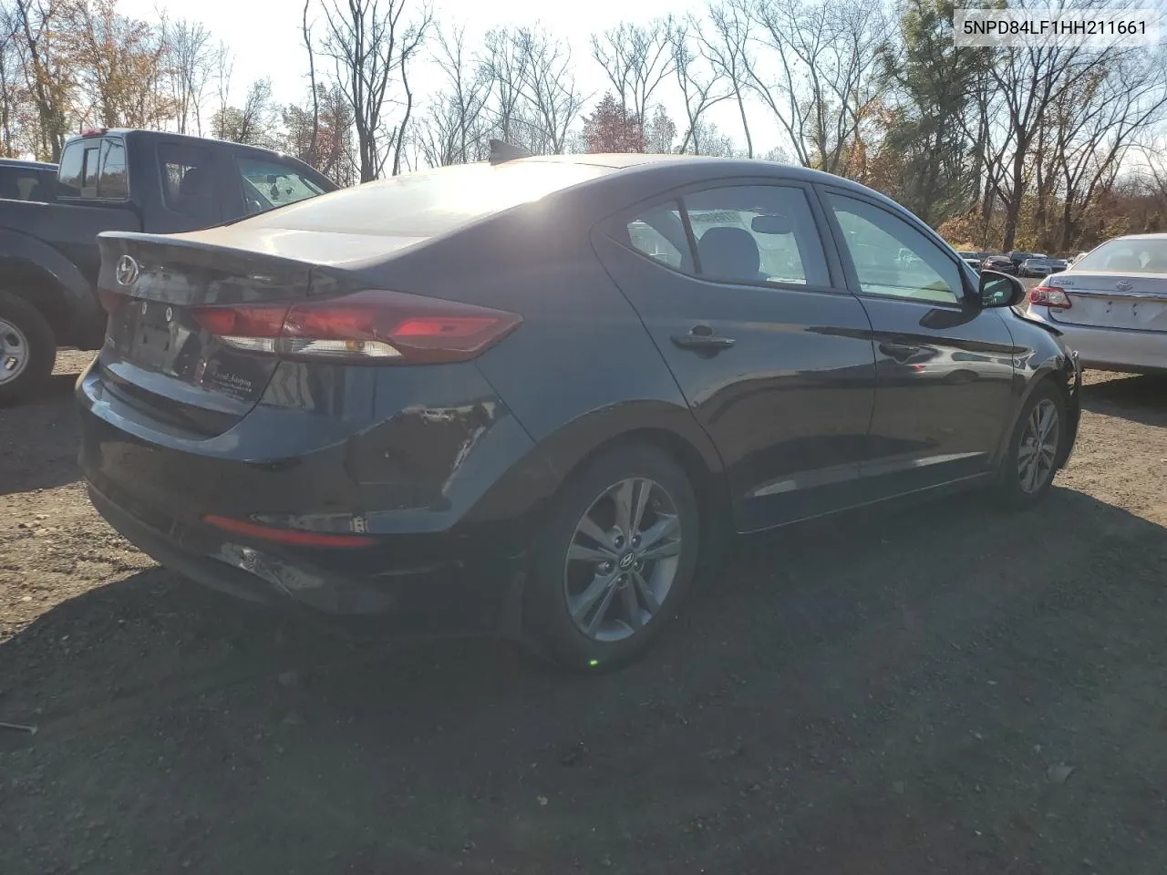 2017 Hyundai Elantra Se VIN: 5NPD84LF1HH211661 Lot: 77090254