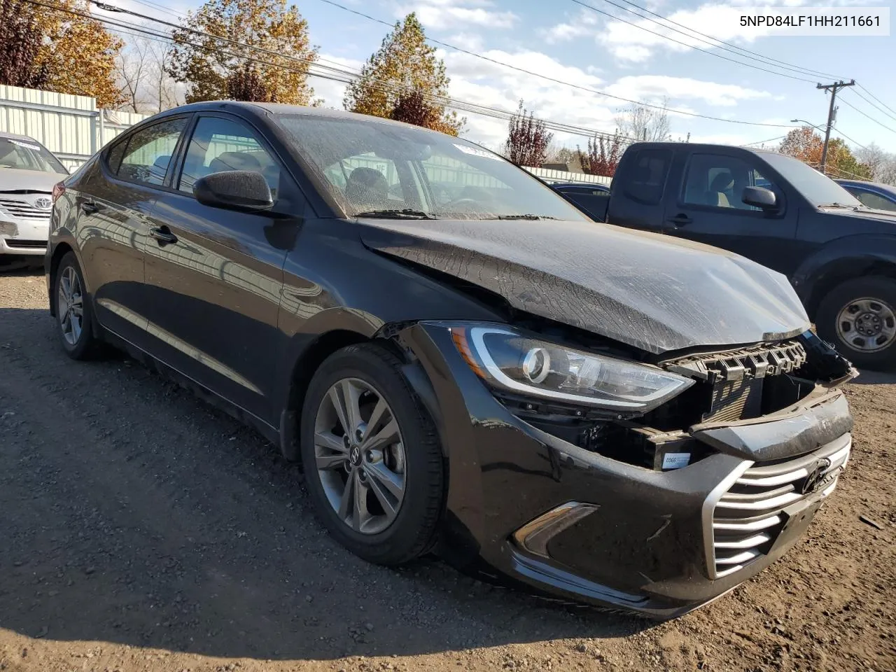 2017 Hyundai Elantra Se VIN: 5NPD84LF1HH211661 Lot: 77090254