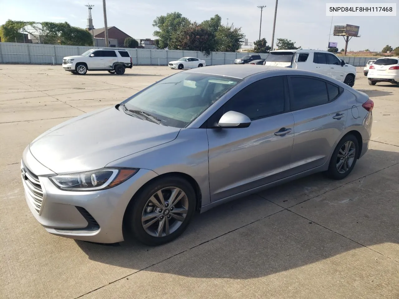 5NPD84LF8HH117468 2017 Hyundai Elantra Se