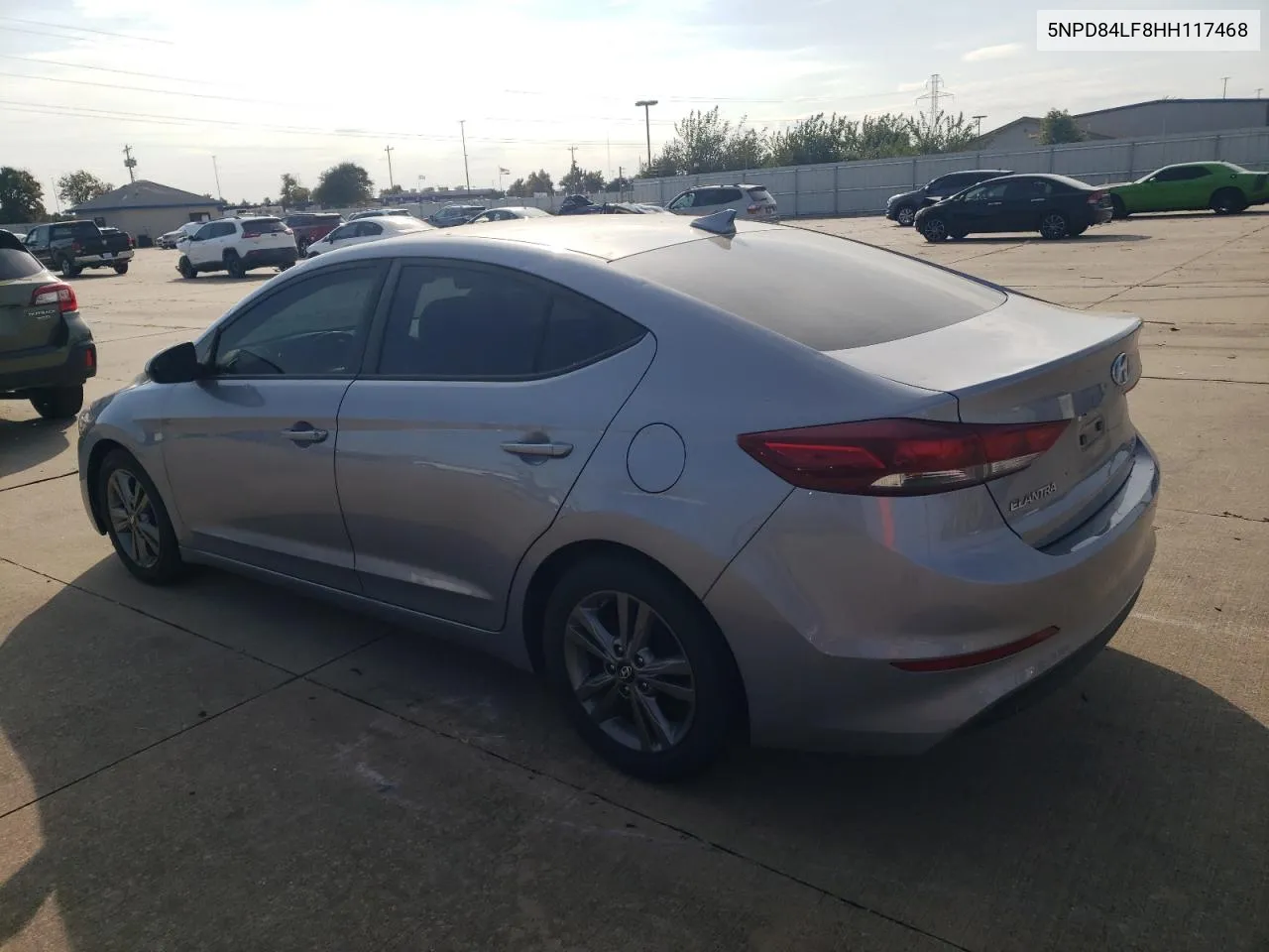 2017 Hyundai Elantra Se VIN: 5NPD84LF8HH117468 Lot: 77122874