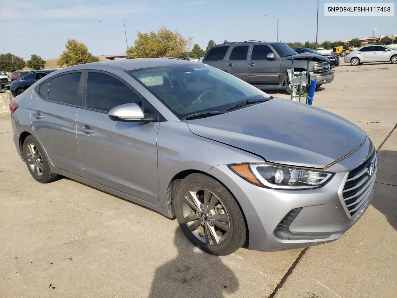 2017 Hyundai Elantra Se VIN: 5NPD84LF8HH117468 Lot: 77122874