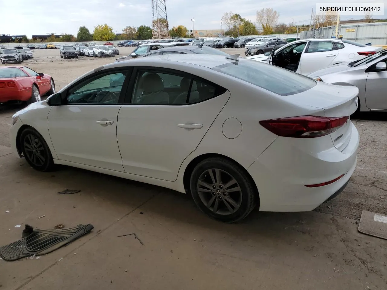 2017 Hyundai Elantra Se VIN: 5NPD84LF0HH060442 Lot: 77219644