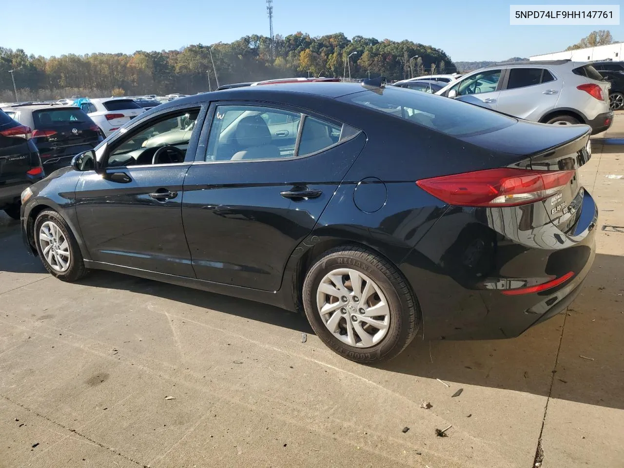 2017 Hyundai Elantra Se VIN: 5NPD74LF9HH147761 Lot: 77223944