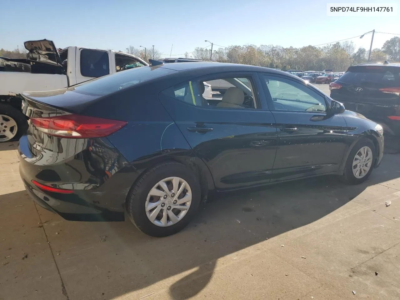 2017 Hyundai Elantra Se VIN: 5NPD74LF9HH147761 Lot: 77223944