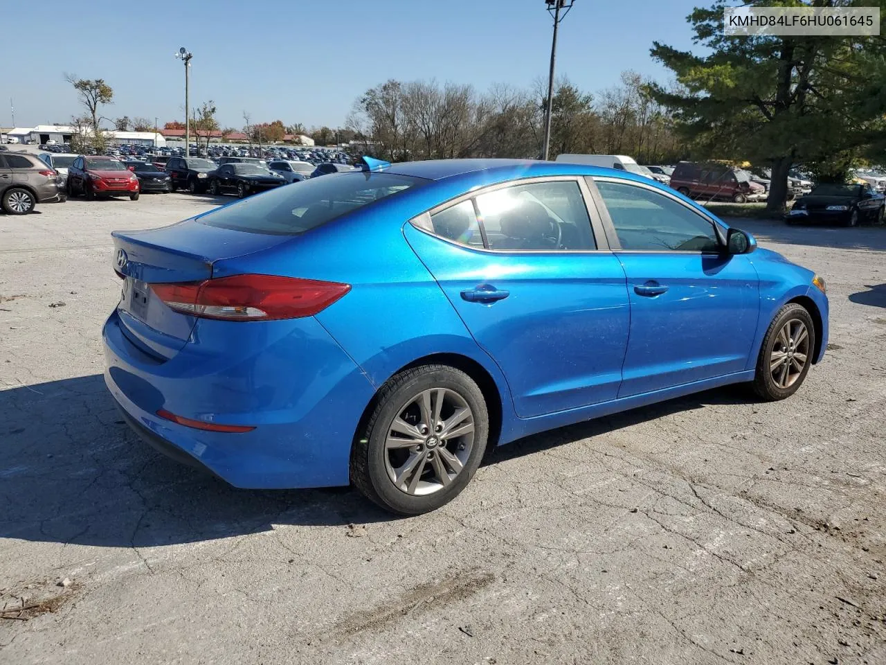 2017 Hyundai Elantra Se VIN: KMHD84LF6HU061645 Lot: 77275794