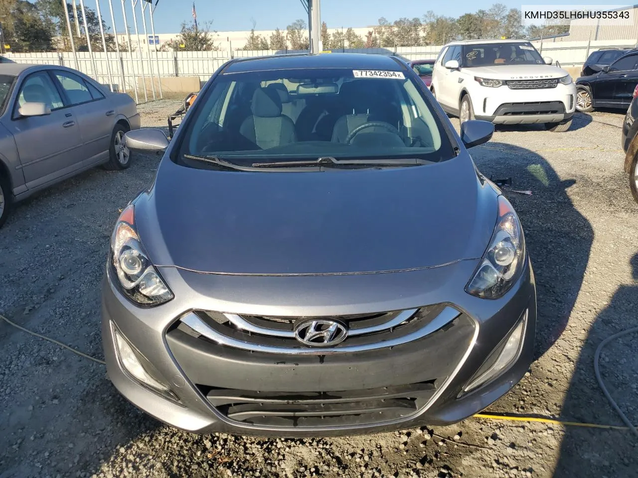 2017 Hyundai Elantra Gt VIN: KMHD35LH6HU355343 Lot: 77342354