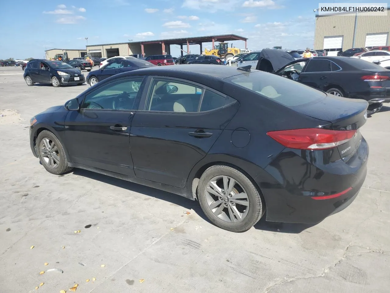 2017 Hyundai Elantra Se VIN: KMHD84LF1HU060242 Lot: 77421754