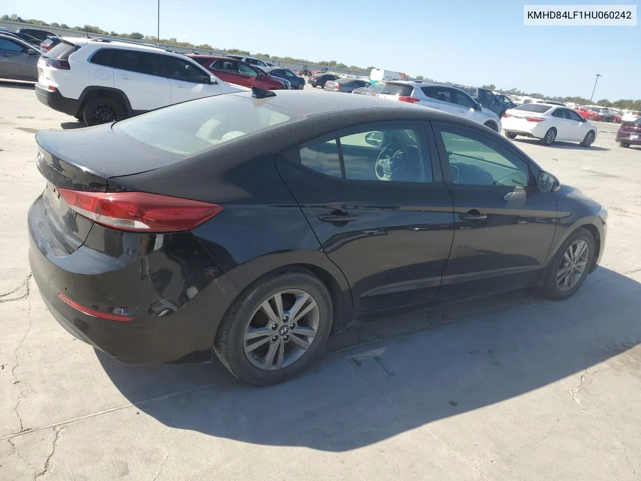 2017 Hyundai Elantra Se VIN: KMHD84LF1HU060242 Lot: 77421754