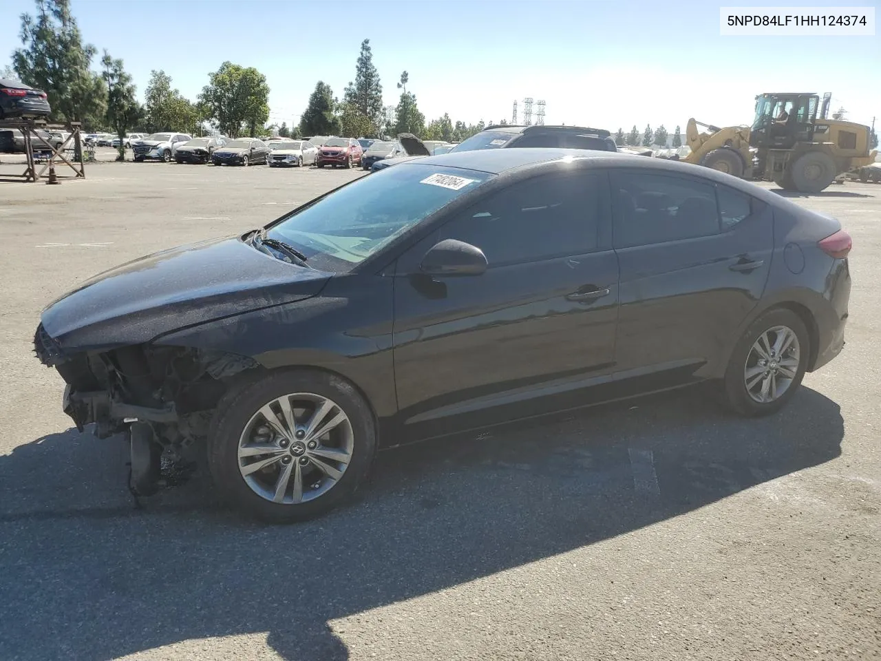 2017 Hyundai Elantra Se VIN: 5NPD84LF1HH124374 Lot: 77482064