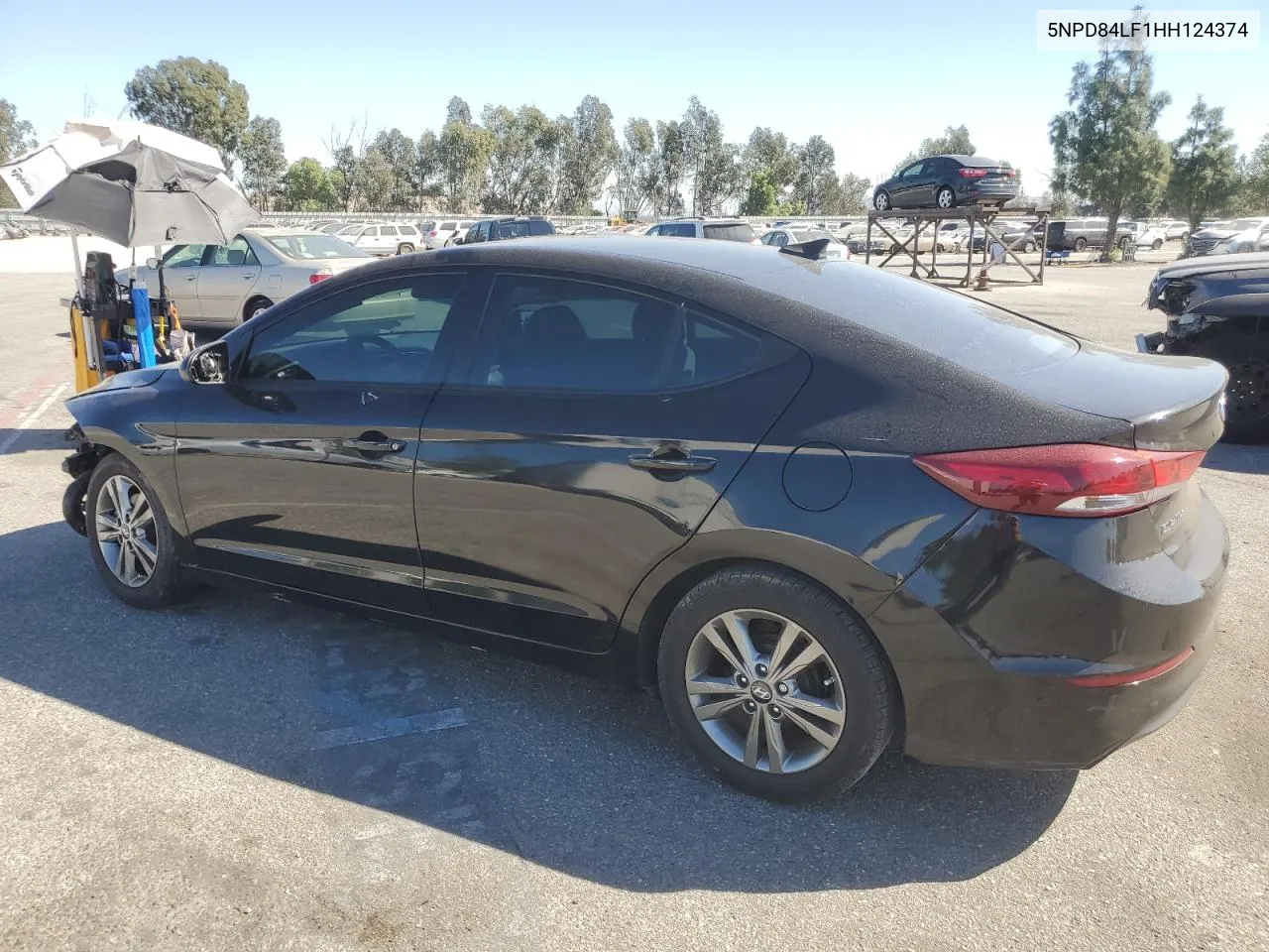 2017 Hyundai Elantra Se VIN: 5NPD84LF1HH124374 Lot: 77482064