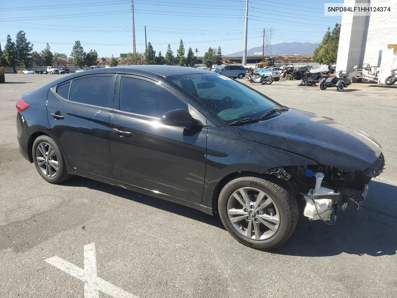 2017 Hyundai Elantra Se VIN: 5NPD84LF1HH124374 Lot: 77482064