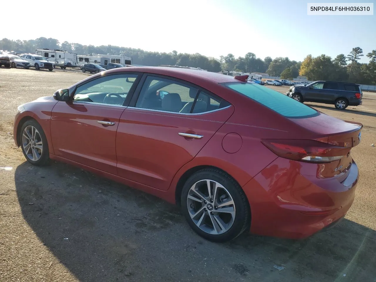 2017 Hyundai Elantra Se VIN: 5NPD84LF6HH036310 Lot: 77687724