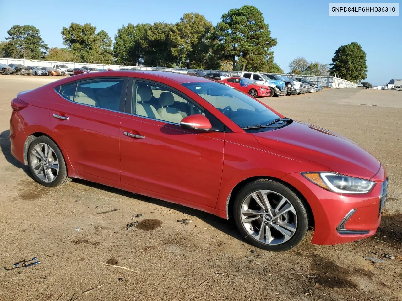 2017 Hyundai Elantra Se VIN: 5NPD84LF6HH036310 Lot: 77687724