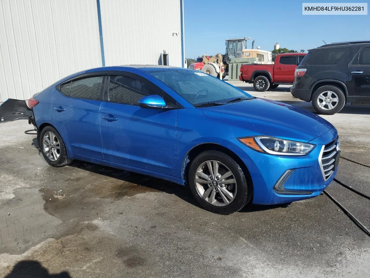 2017 Hyundai Elantra Se VIN: KMHD84LF9HU362281 Lot: 77749384