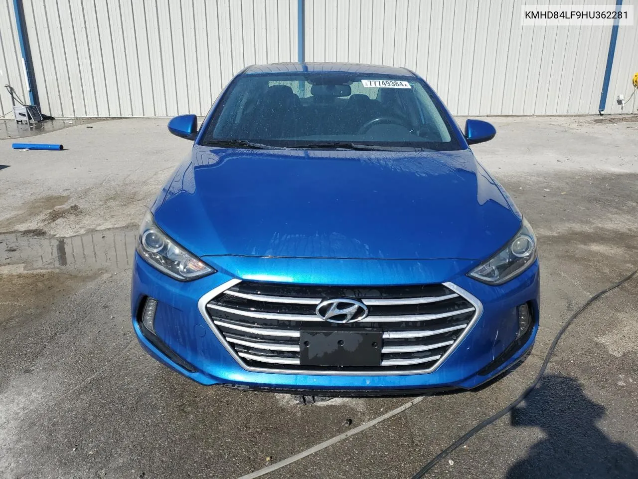 2017 Hyundai Elantra Se VIN: KMHD84LF9HU362281 Lot: 77749384