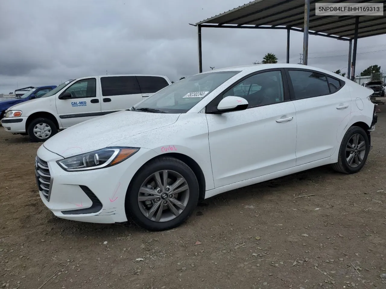 2017 Hyundai Elantra Se VIN: 5NPD84LF8HH169313 Lot: 78230284