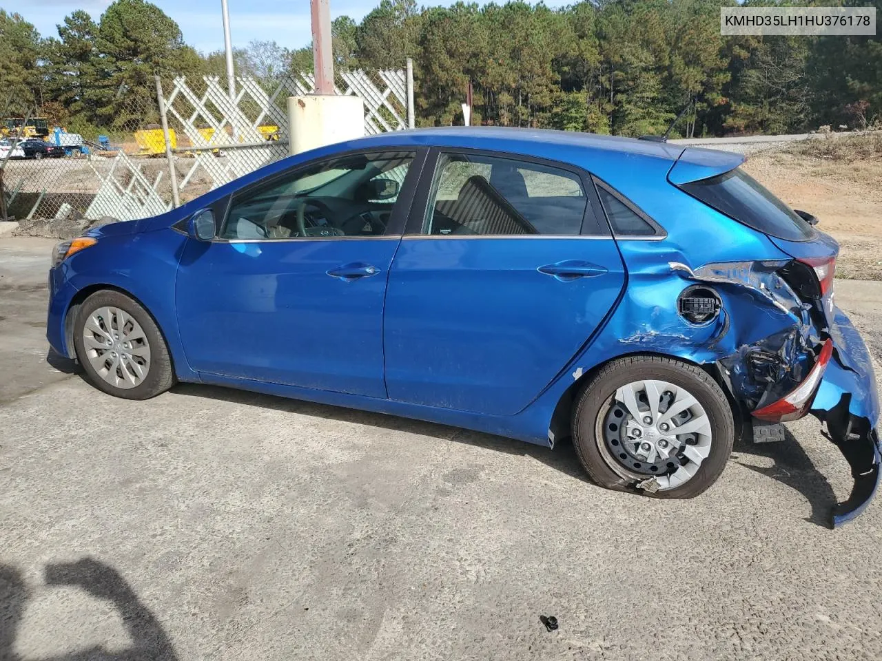 2017 Hyundai Elantra Gt VIN: KMHD35LH1HU376178 Lot: 78467924