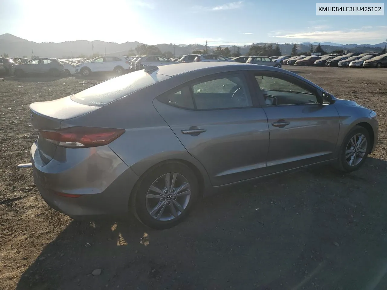 2017 Hyundai Elantra Se VIN: KMHD84LF3HU425102 Lot: 78751764