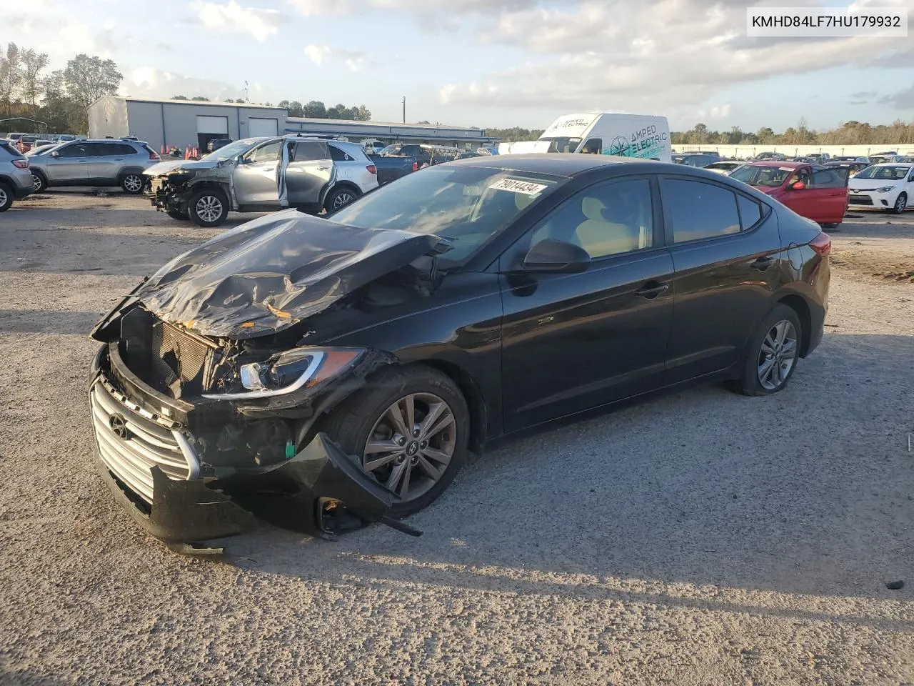 2017 Hyundai Elantra Se VIN: KMHD84LF7HU179932 Lot: 79014434