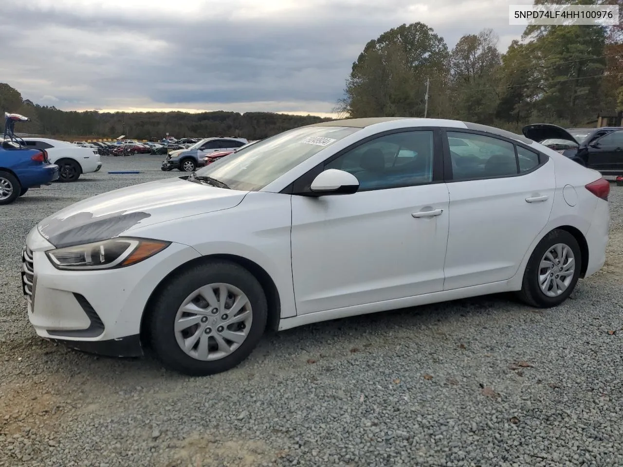 2017 Hyundai Elantra Se VIN: 5NPD74LF4HH100976 Lot: 79249934