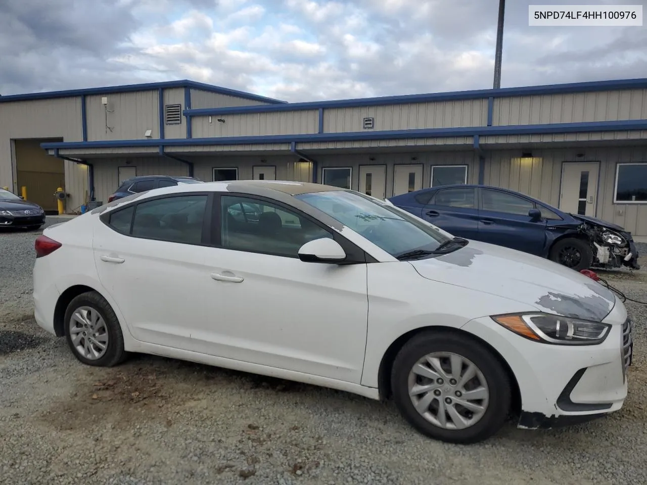 2017 Hyundai Elantra Se VIN: 5NPD74LF4HH100976 Lot: 79249934