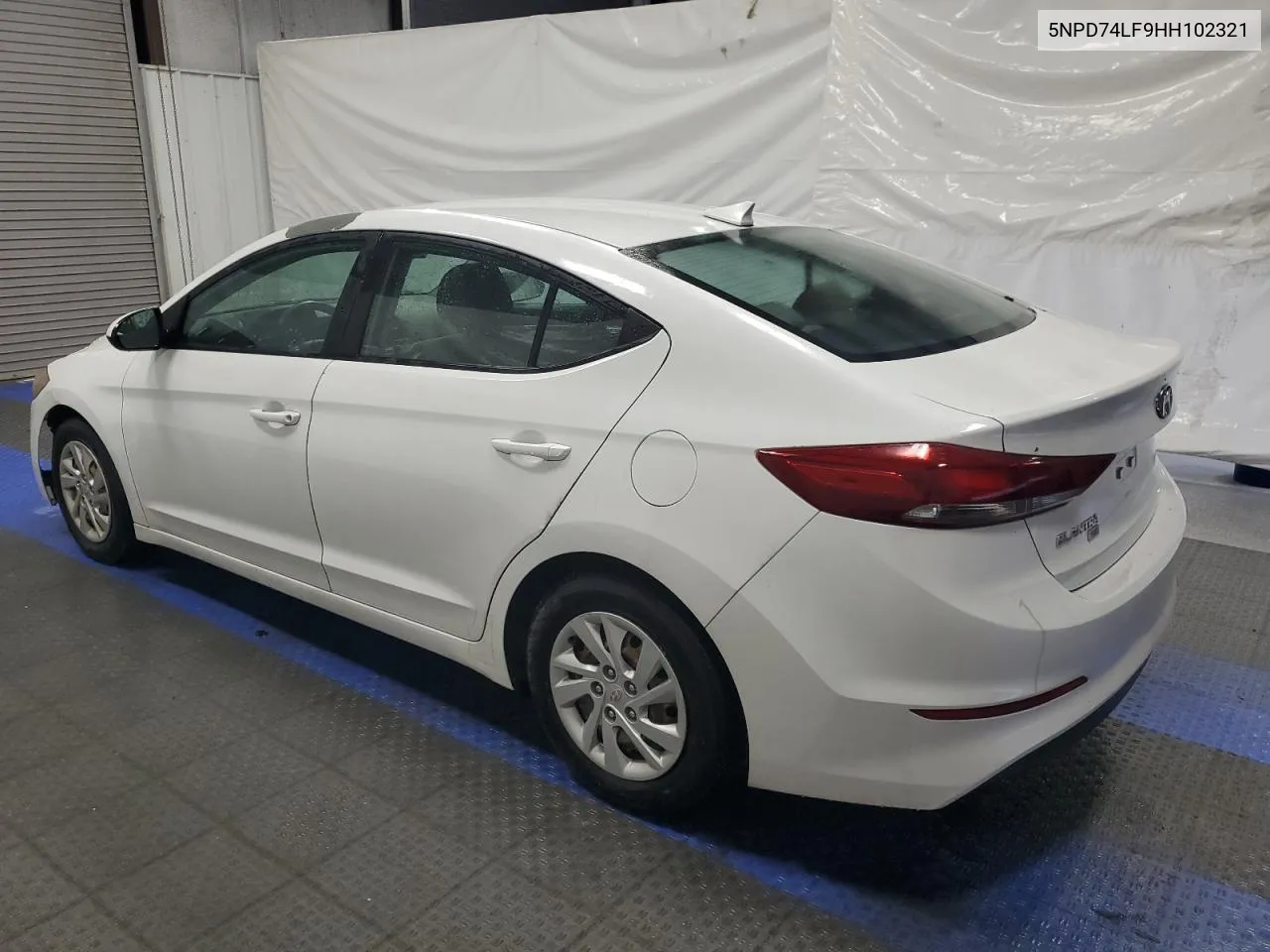 2017 Hyundai Elantra Se VIN: 5NPD74LF9HH102321 Lot: 79311864