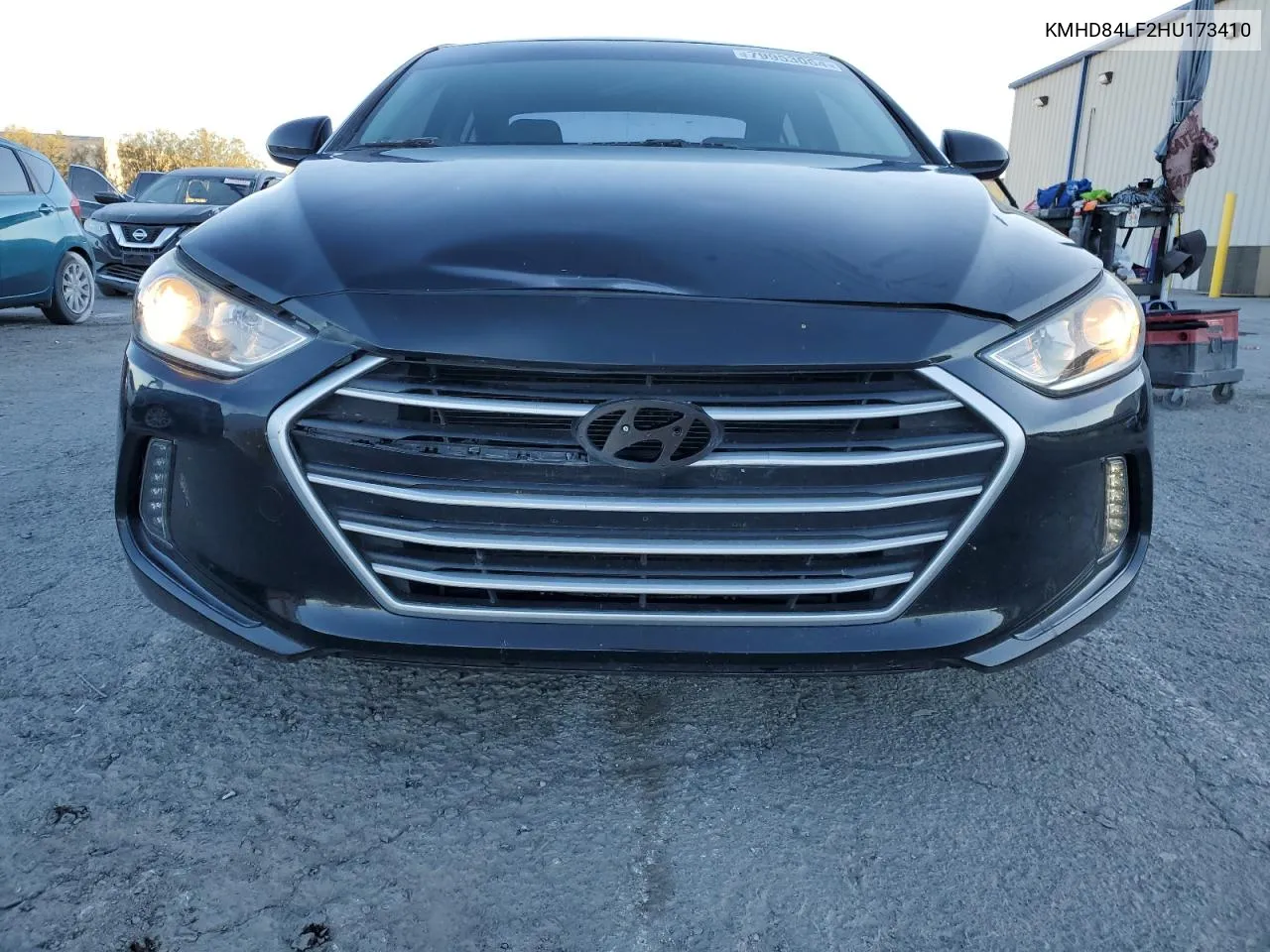 2017 Hyundai Elantra Se VIN: KMHD84LF2HU173410 Lot: 79953064