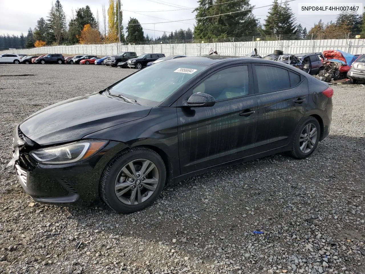 2017 Hyundai Elantra Se VIN: 5NPD84LF4HH007467 Lot: 79956694