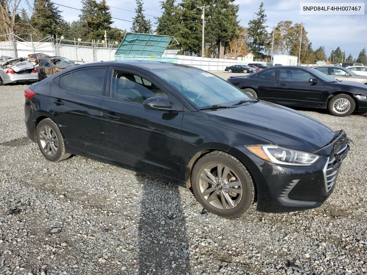 2017 Hyundai Elantra Se VIN: 5NPD84LF4HH007467 Lot: 79956694