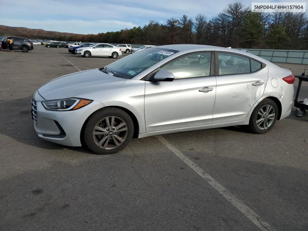 2017 Hyundai Elantra Se VIN: 5NPD84LF4HH157904 Lot: 80215404