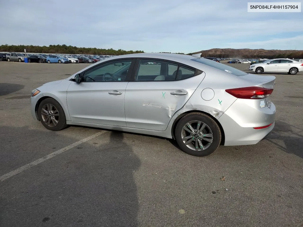 2017 Hyundai Elantra Se VIN: 5NPD84LF4HH157904 Lot: 80215404