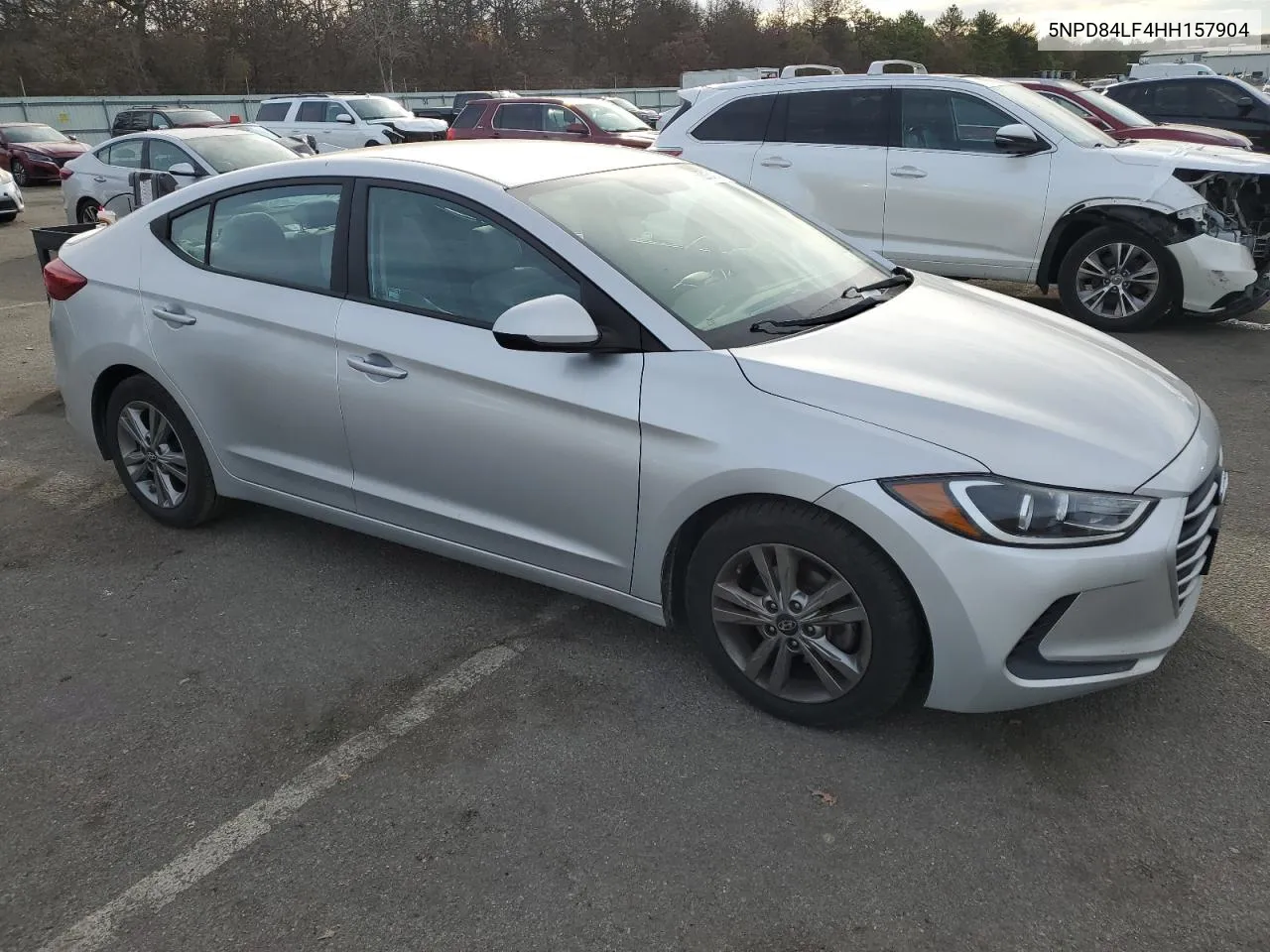 2017 Hyundai Elantra Se VIN: 5NPD84LF4HH157904 Lot: 80215404