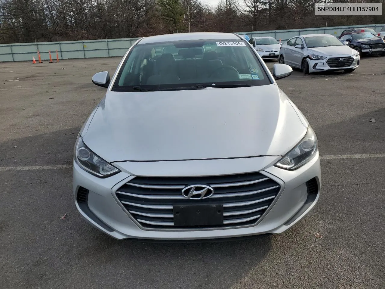 2017 Hyundai Elantra Se VIN: 5NPD84LF4HH157904 Lot: 80215404