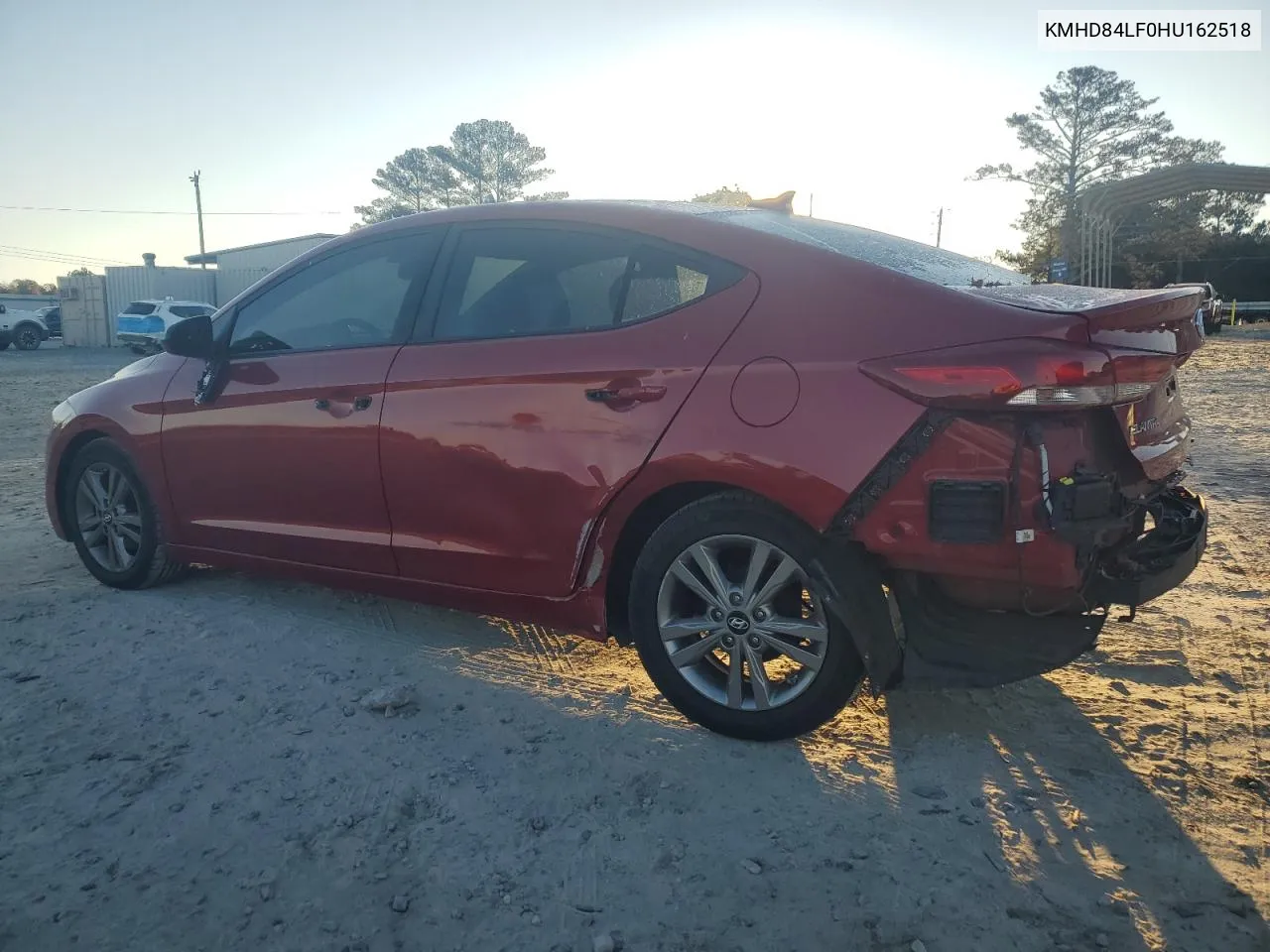 2017 Hyundai Elantra Se VIN: KMHD84LF0HU162518 Lot: 80303354