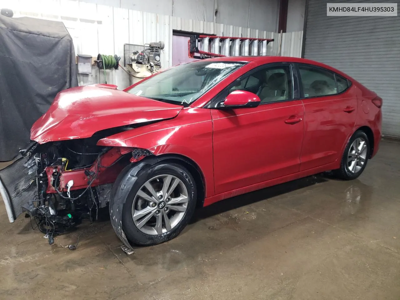 2017 Hyundai Elantra Se VIN: KMHD84LF4HU395303 Lot: 80432064