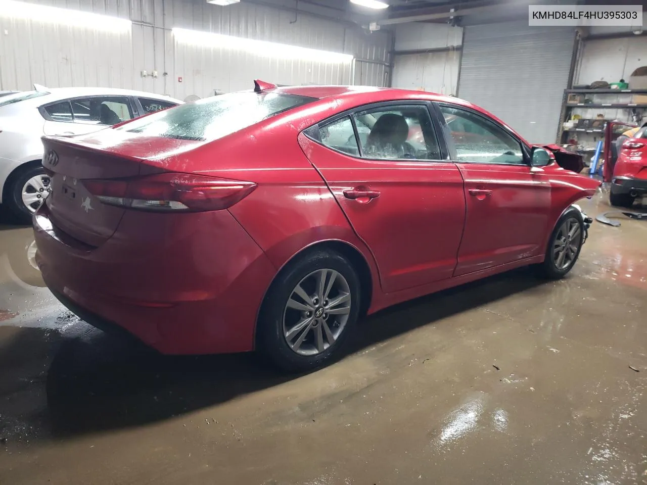 2017 Hyundai Elantra Se VIN: KMHD84LF4HU395303 Lot: 80432064