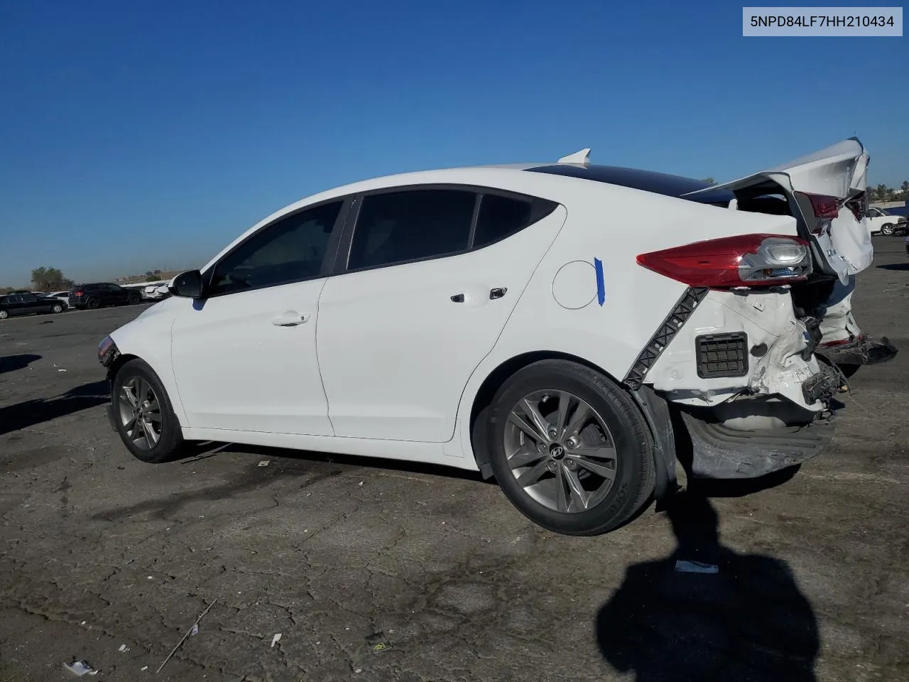 2017 Hyundai Elantra Se VIN: 5NPD84LF7HH210434 Lot: 80551564