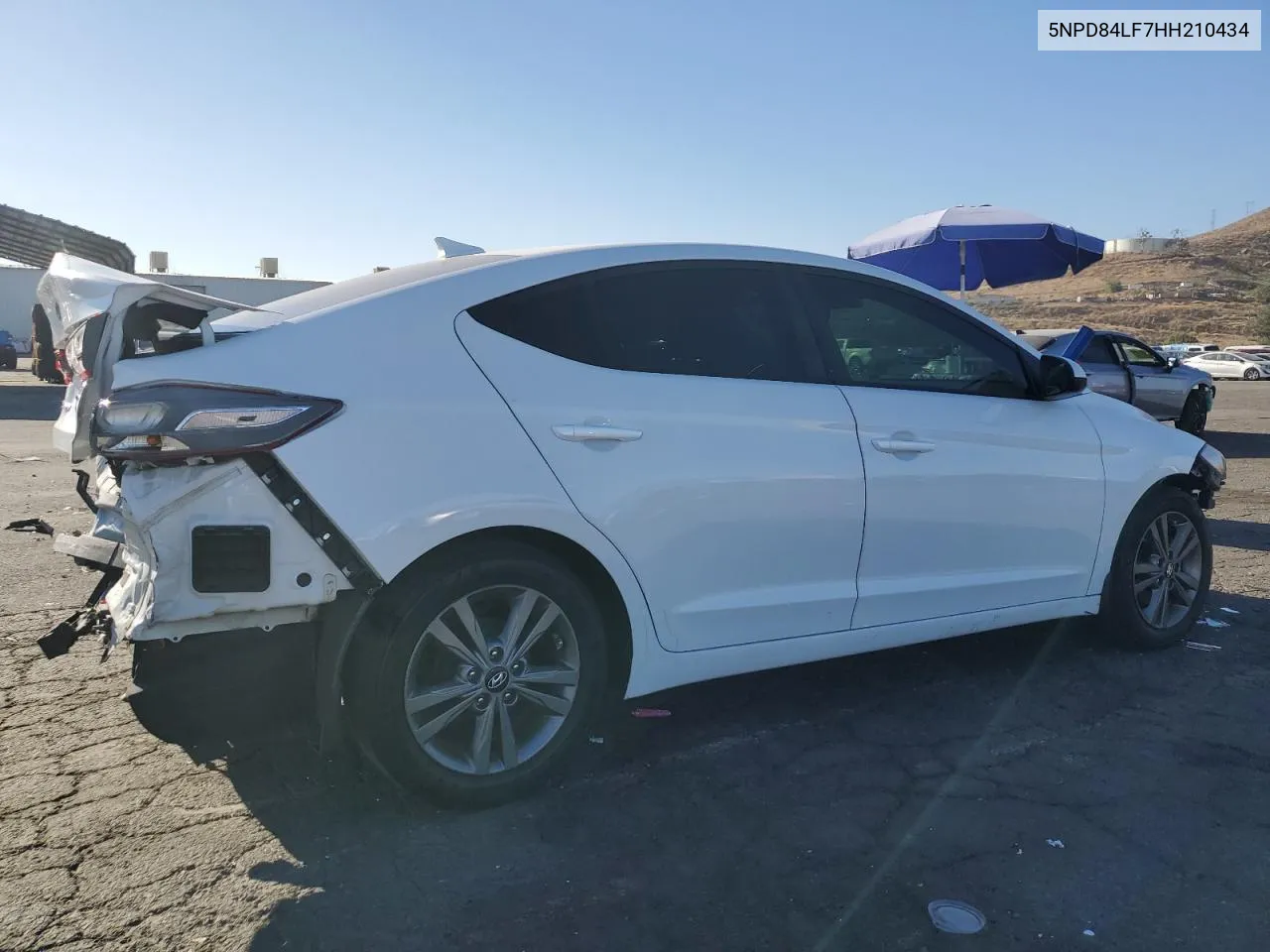 2017 Hyundai Elantra Se VIN: 5NPD84LF7HH210434 Lot: 80551564