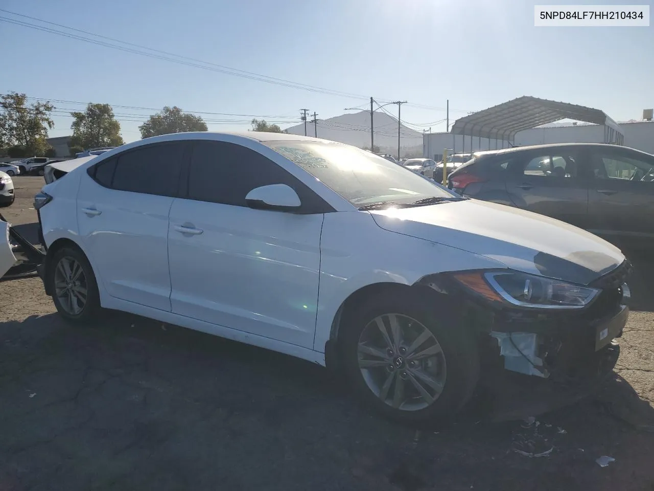 2017 Hyundai Elantra Se VIN: 5NPD84LF7HH210434 Lot: 80551564