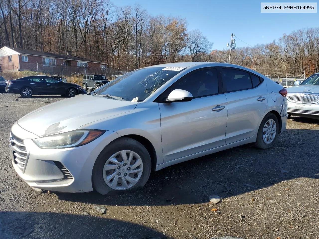 2017 Hyundai Elantra Se VIN: 5NPD74LF9HH164995 Lot: 80870174