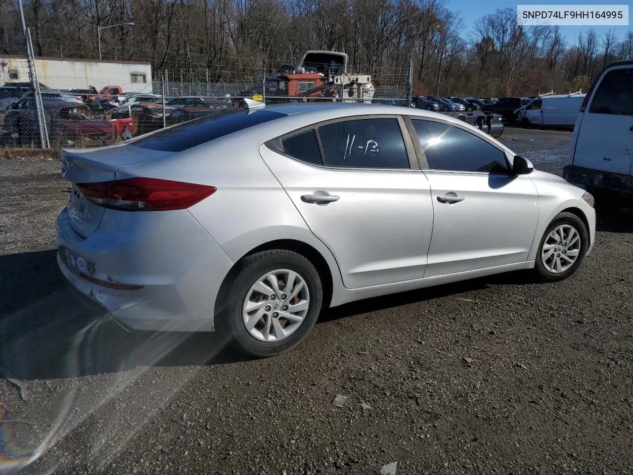 2017 Hyundai Elantra Se VIN: 5NPD74LF9HH164995 Lot: 80870174