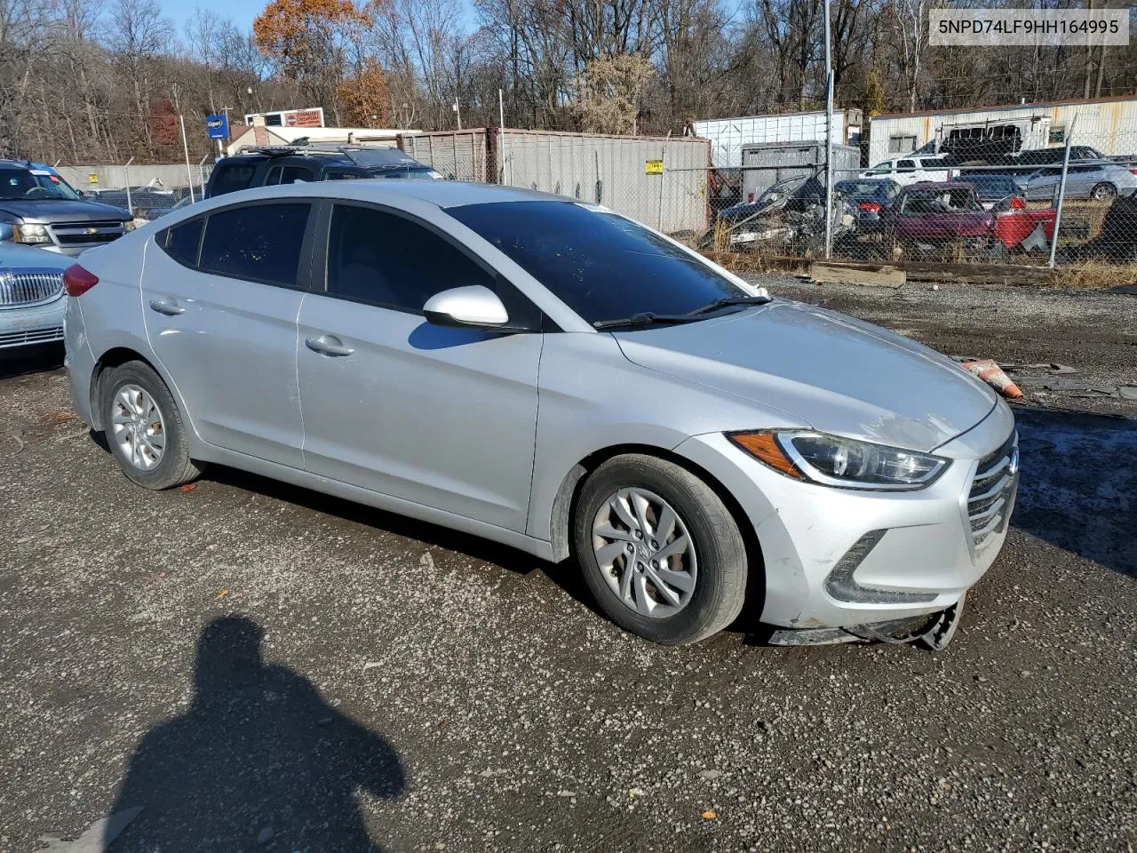 2017 Hyundai Elantra Se VIN: 5NPD74LF9HH164995 Lot: 80870174