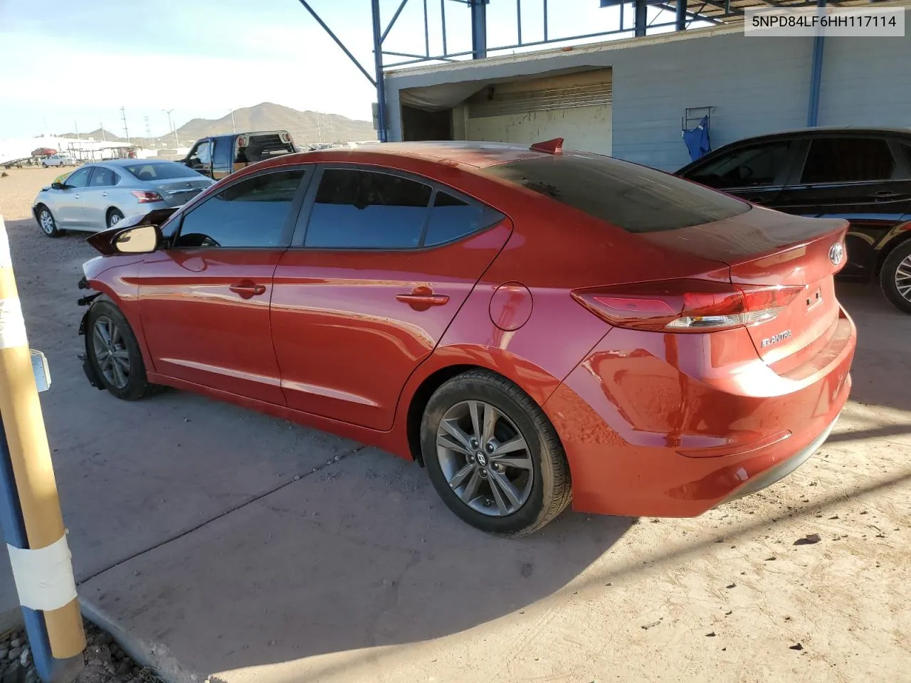 2017 Hyundai Elantra Se VIN: 5NPD84LF6HH117114 Lot: 81415994